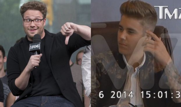 Seth Rogen o Bieberze: "KAWAŁ GÓWNA!"