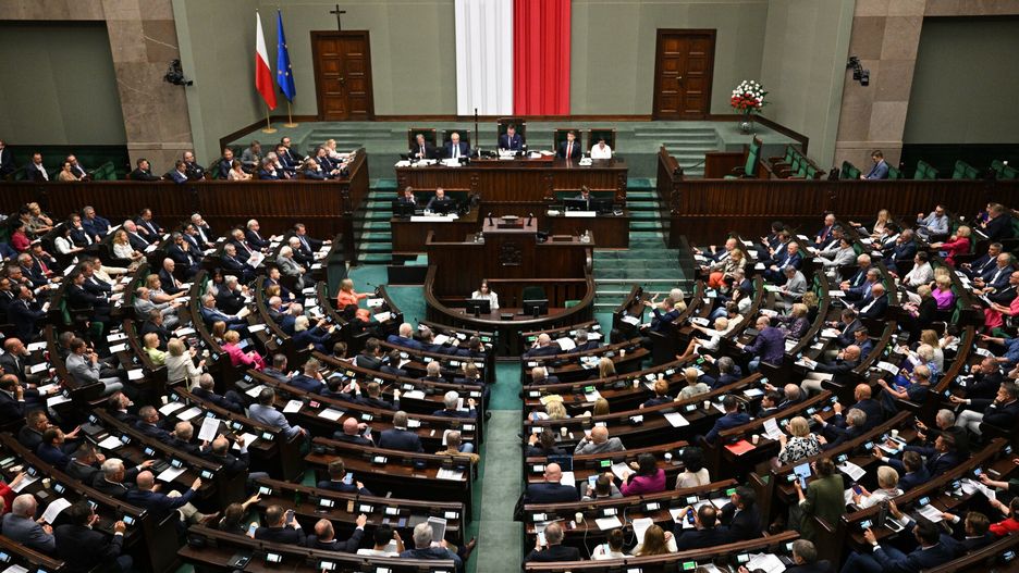 15. posiedzenie Sejmu X kadencji
12.07.2024 Warszawa, Sejm 15. posiedzenie Sejmu X kadencji Fot. Jacek Slomion/REPORTER
N/z Sala posiedzen Sejmu, sala plenarna
Jacek Slomion/REPORTER