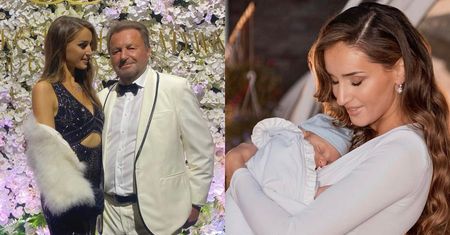 Patrycja Tuchlińska pokazuje, jak 75-letni Józef Wojciechowski bawi się z synkiem. Rodzinka jak z obrazka? (FOTO)