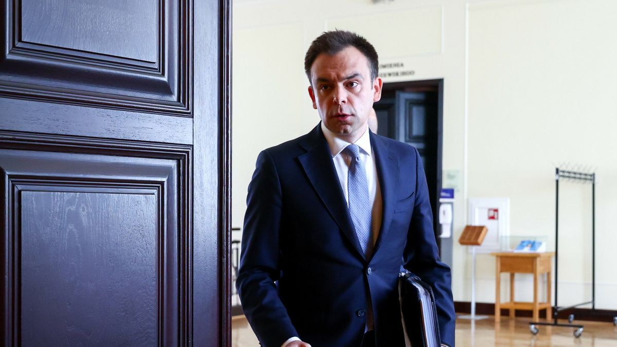 minister finansow Andrzej Domanski