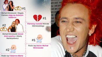 Ile dzieci ma Michał Wiśniewski? Którą żoną była Mandaryna? ROZRYSOWALIŚMY WAM TO