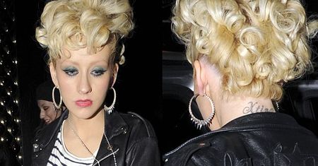 Nowa fryzura Aguilery!