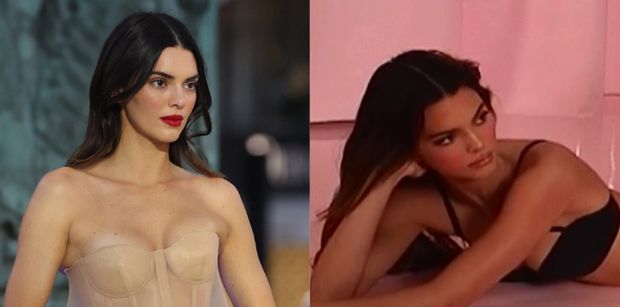 Kendall Jenner pokazuje pośladki, odsłaniając majtki obcasami. Pomysłowo? (FOTO)