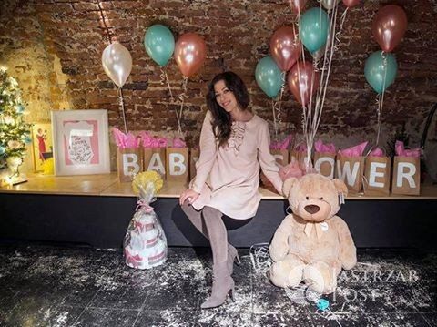Natalia Kukulska - baby shower
