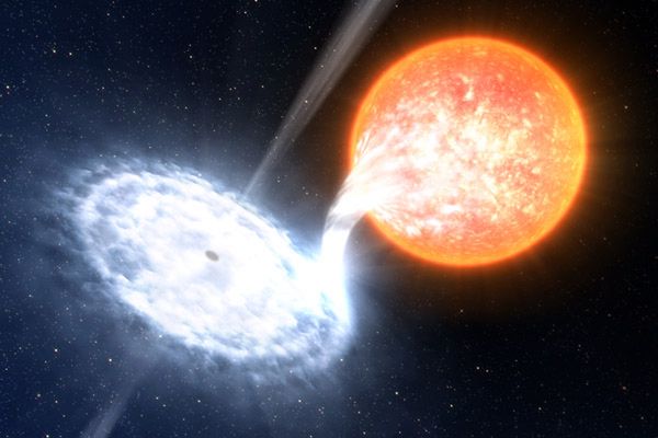 Gwiazda pożerana na oczach astronomów 1