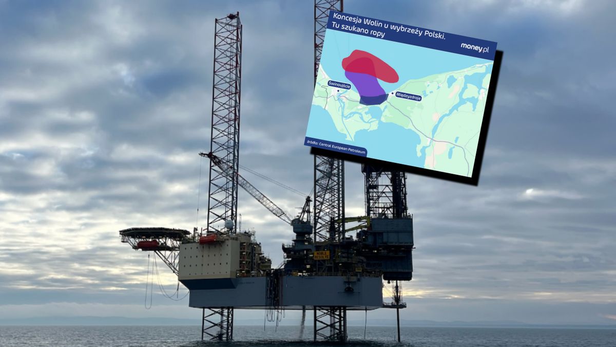 Platforma na Bałtyku wykorzystywana przez CEP