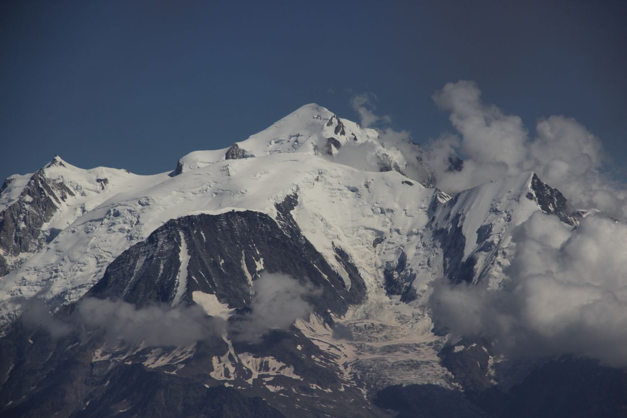 Mount Blanc is shrinking