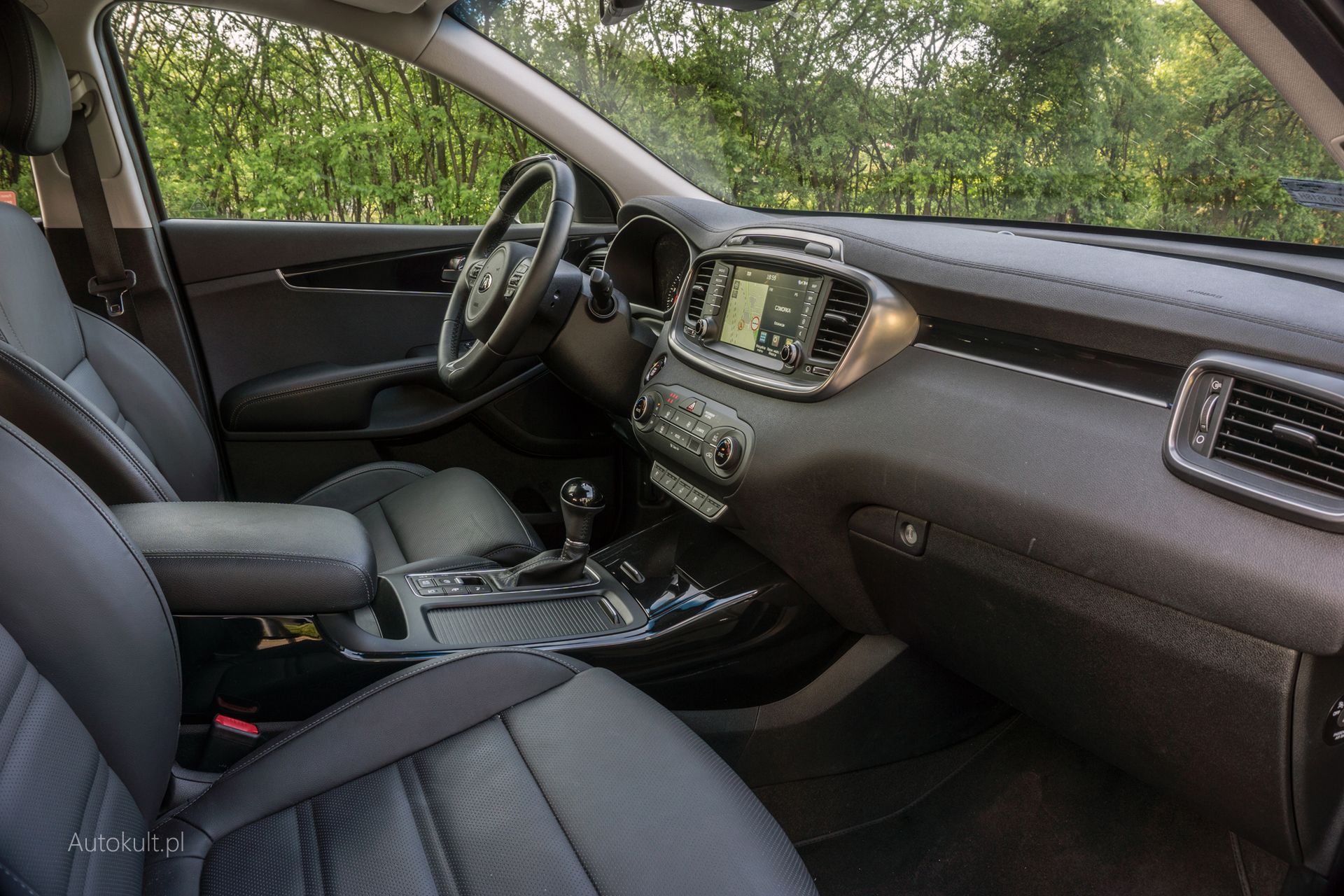 Nowa Kia Sorento oferuje mnóstwo miejsca i naprawdę dobrą jakość wykonania.