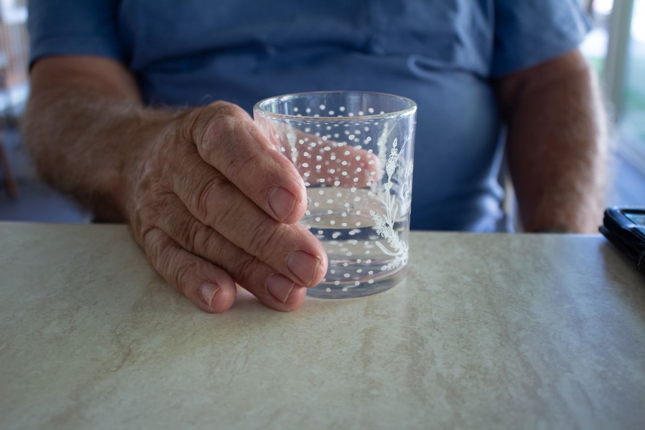 The glass test may reveal stomach hyperacidity.