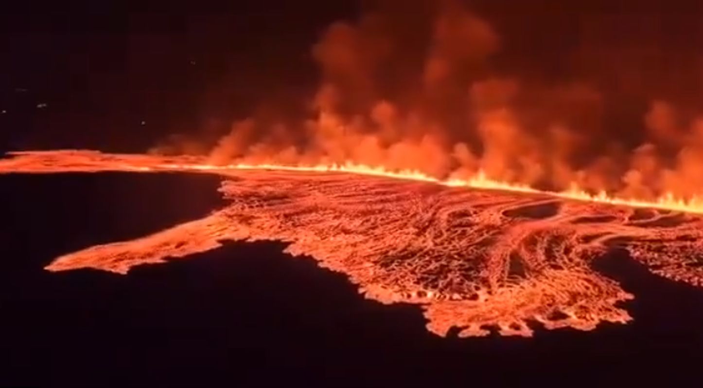 Wybuch wulkanu na Islandii. To już czwarta erupcja w ciągu trzech miesięcy