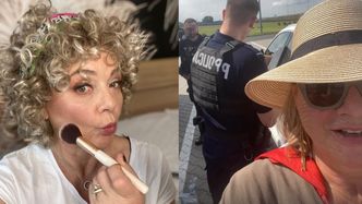 Małgorzata Ostrowska-Królikowska udostępniła nagranie z POLICJĄ. Napotkała problemy na trasie...