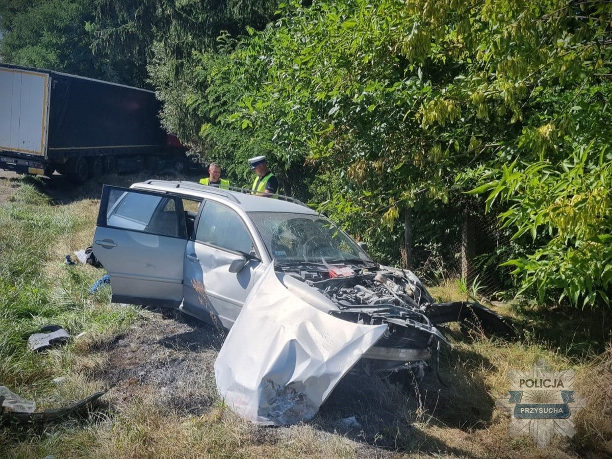 Gielniów: Wypadek na DK12. Pięć osób rannych