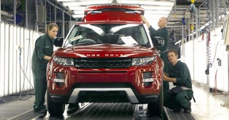 Fabryka produkująca model Evoque pracuje 24 godziny na dobę
