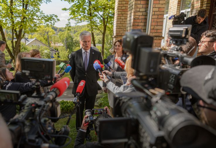 Lithuanian president Nausėda wins re-election with a decisive margin