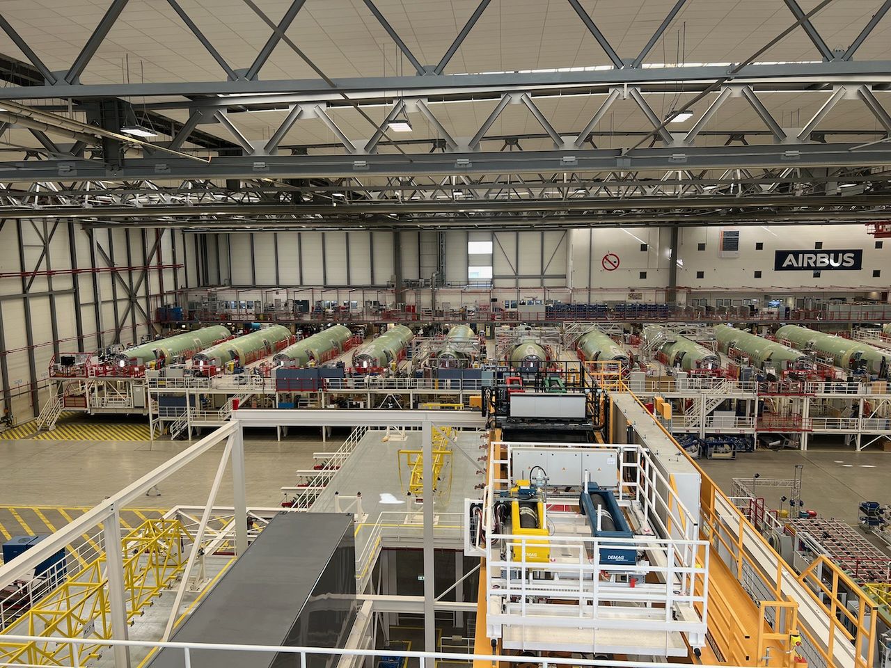 Fabryka Airbusa w Hamburgu