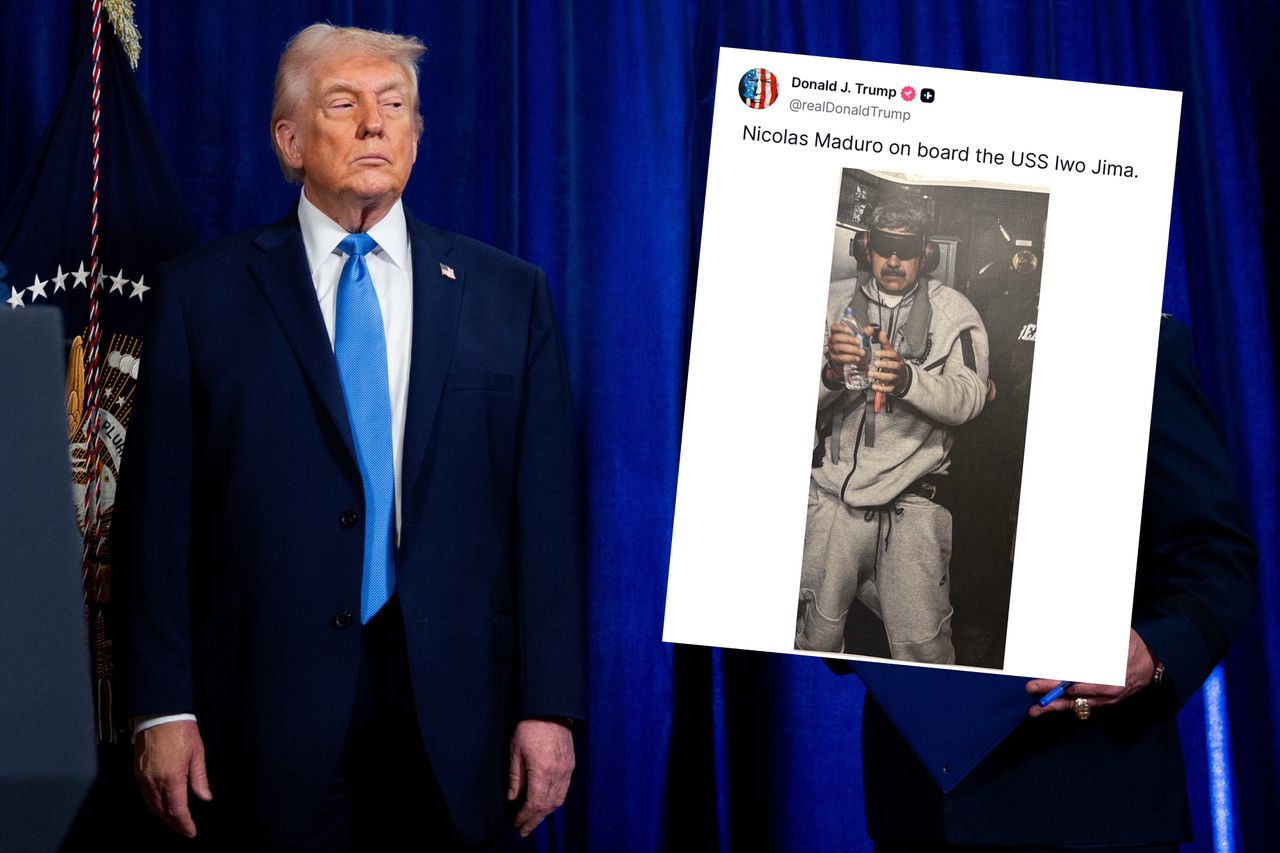 Pojmanie Maduro. Wg francuskiego dziennika to siłowa demonstracja Trumpa
