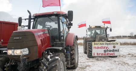 Będzie paraliż Warszawy? Pierwsze traktory dotarły o północy