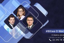 #BitwaOWarszawę. Kandydaci w przedwyborczej debacie Wirtualnej Polski