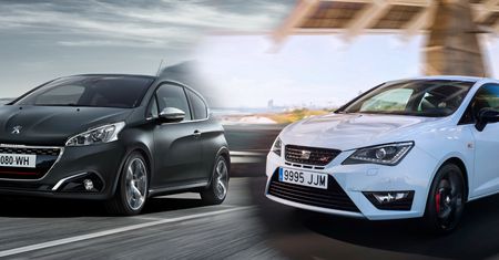 Puchar hot hatchów: Peugeot 208 GTi vs Seat Ibiza Cupra [runda 4]