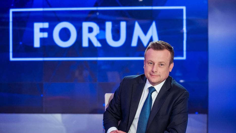 Dziennikarz TVP Adrian Klarenbach 