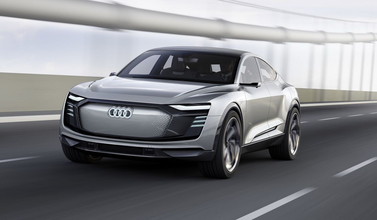 Audi e-tron Sportback concept - przyszłość motoryzacji według Audi