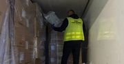 Studzieniec: Mówił, że ciężarówka jest pusta. W środku KAS znalazła prawie 200 kg nielegalnego tytoniu