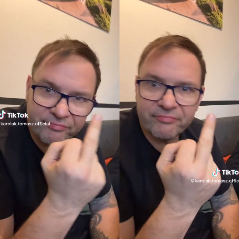Tomasz Karolak wrócił na TikToka? W sieci pojawiło się osobliwe nagranie