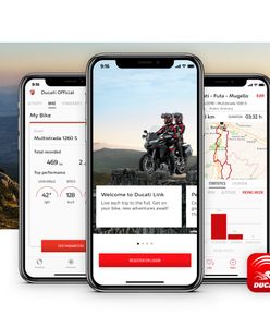 Sprawdzisz historię serwisową i umówisz się na przegląd. Aplikacja Ducati z nowymi funkcjami