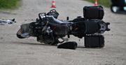 Wypadek w powiecie konińskim. Motocyklista w szpitalu