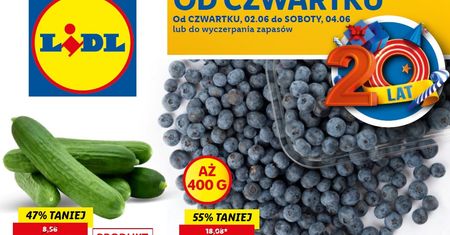 Lidl nowa gazetka 2.06-4.06. Promocje w Lidlu od czwartku 2 czerwca