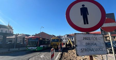 Kolejny etap remontu ulicy w centrum Lublina. Nocami będzie nieprzejezdna, autobusy pojadą objazdami