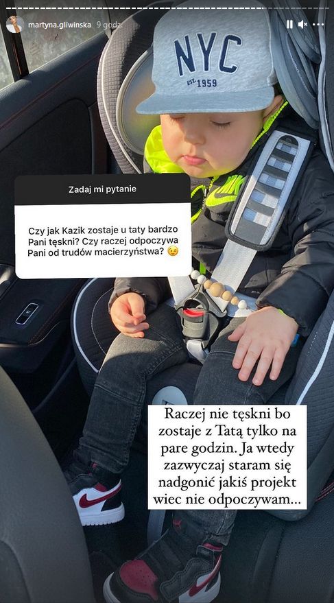 Martyna Gliwińska zwierza się na Instagramie