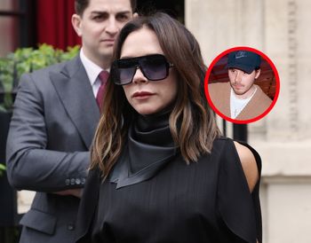 "Bardzo cię kocham". Beckham zwróciła się do syna, który się od niej odciął