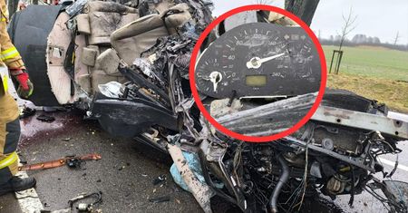 Pokazali zdjęcie licznika. Kierowca tego auta zginął na miejscu