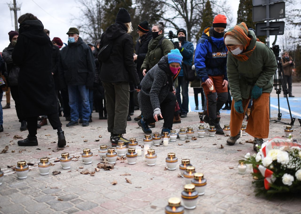 Marsz środowisk narodowych w Hajnówce. Policja nie dopuściła do blokady