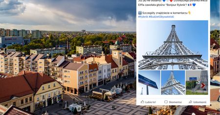 Już jest! Wieża Eiffla stanęła w polskim mieście