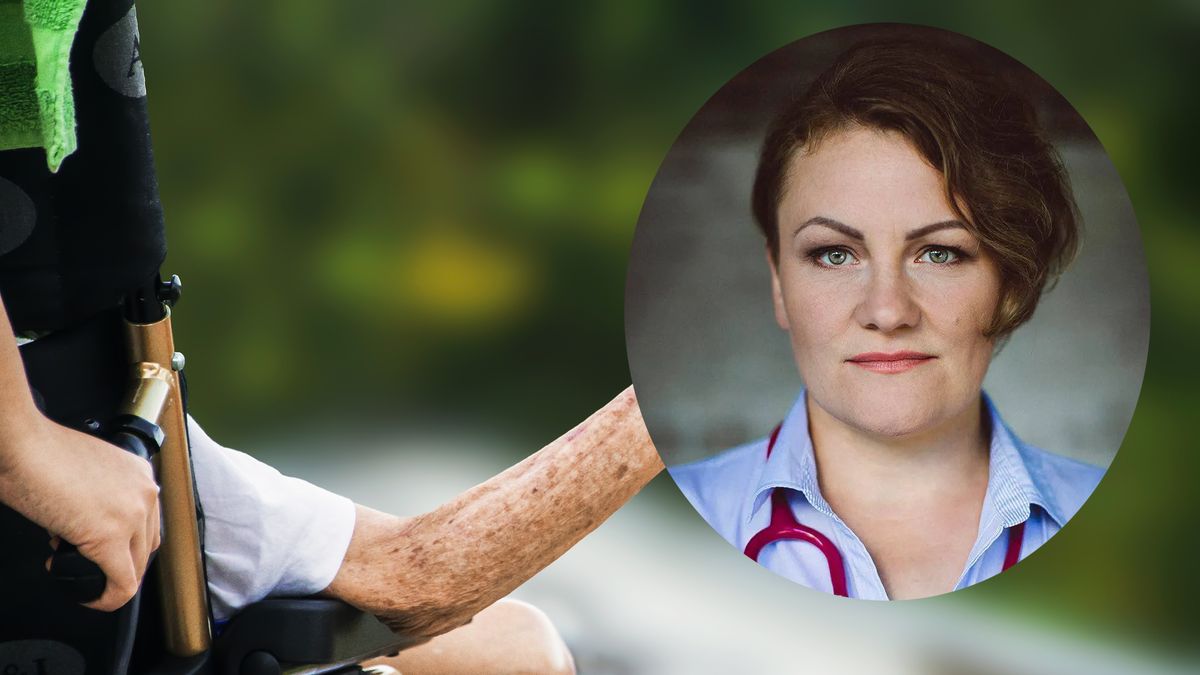 Katarzyna Kałduńska to pielęgniarka paliatywna, która opowiada o pracy w hospicjum 