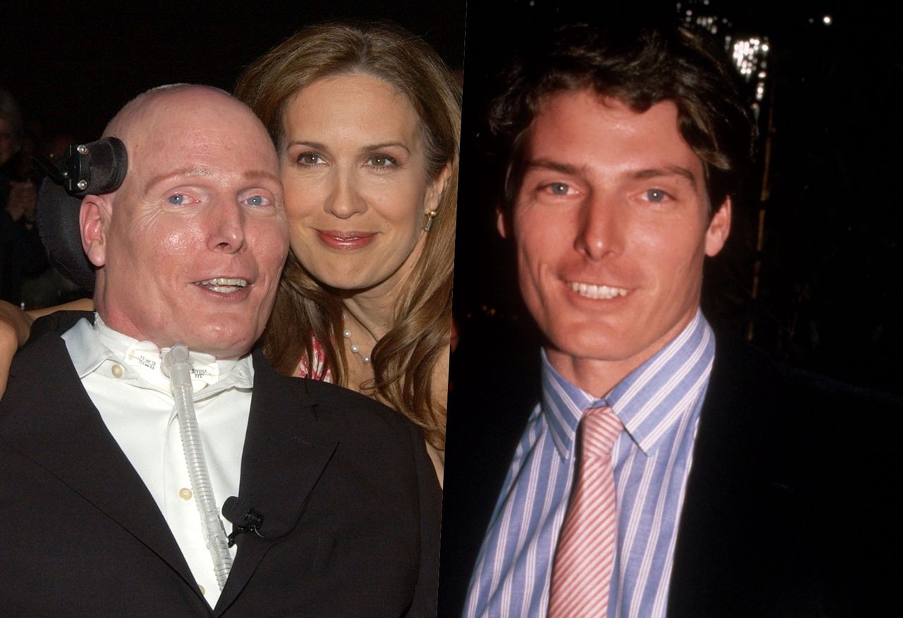 Christopher Reeve and his wife Dana