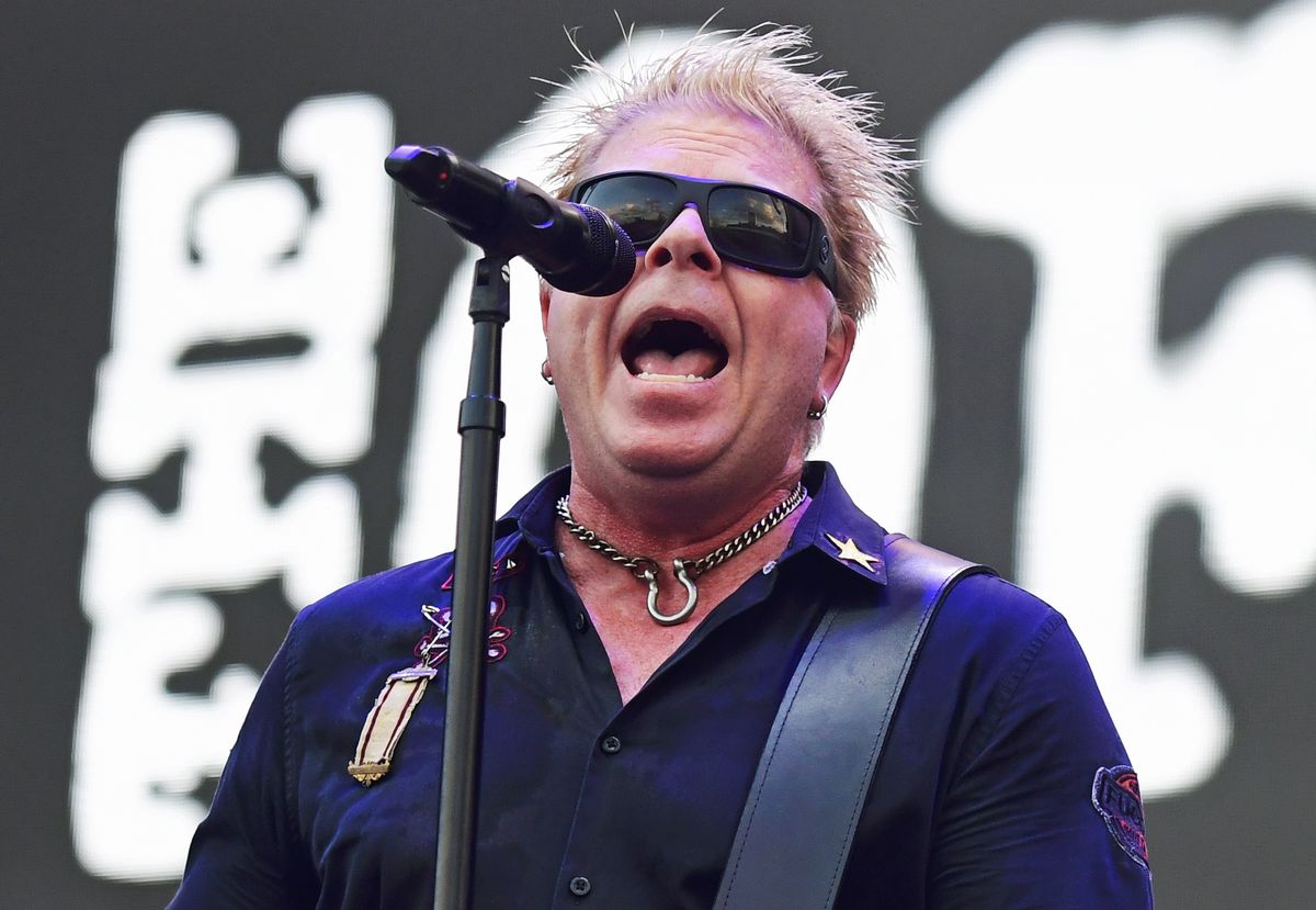 The Offspring pojedzie na trasę w okrojonym składzie. Na zdjęciu wokalista Dexter Holland  