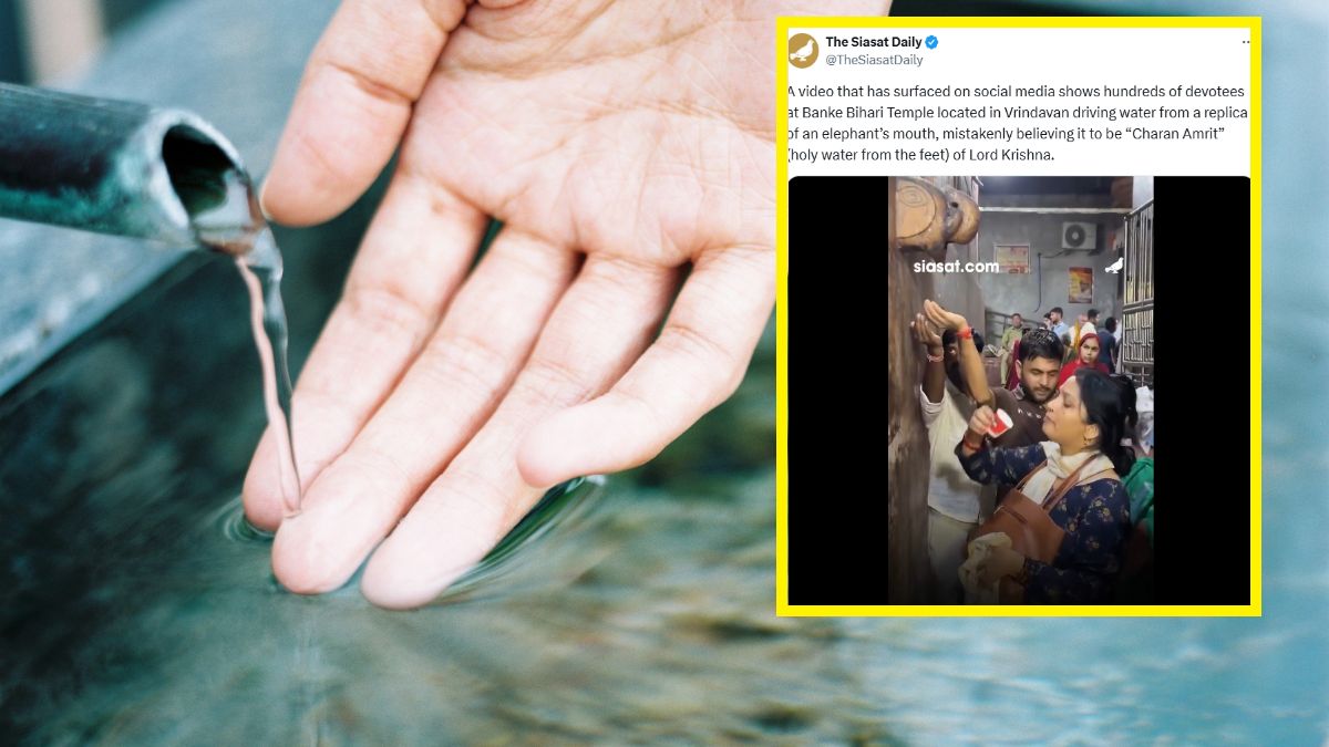 Wierni sądzili, że piją świętą wodę