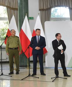 Konferencja Błaszczaka i Kamińskiego. Jest doniesienie do prokuratury
