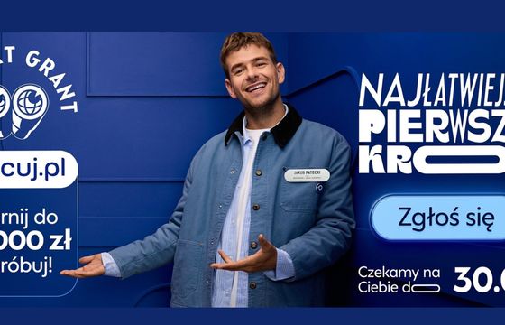 "Patec" w kampanii Pracuj.pl "Projekt Grant. Najłatwiejszy pierwszy krok"