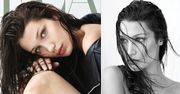 Bella Hadid pozuje topless z mokrymi włosami