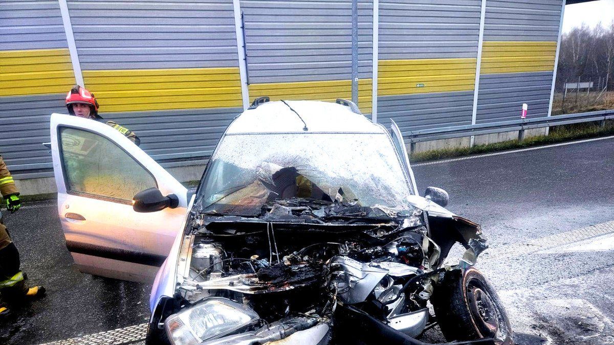 Auto udało się ugasić