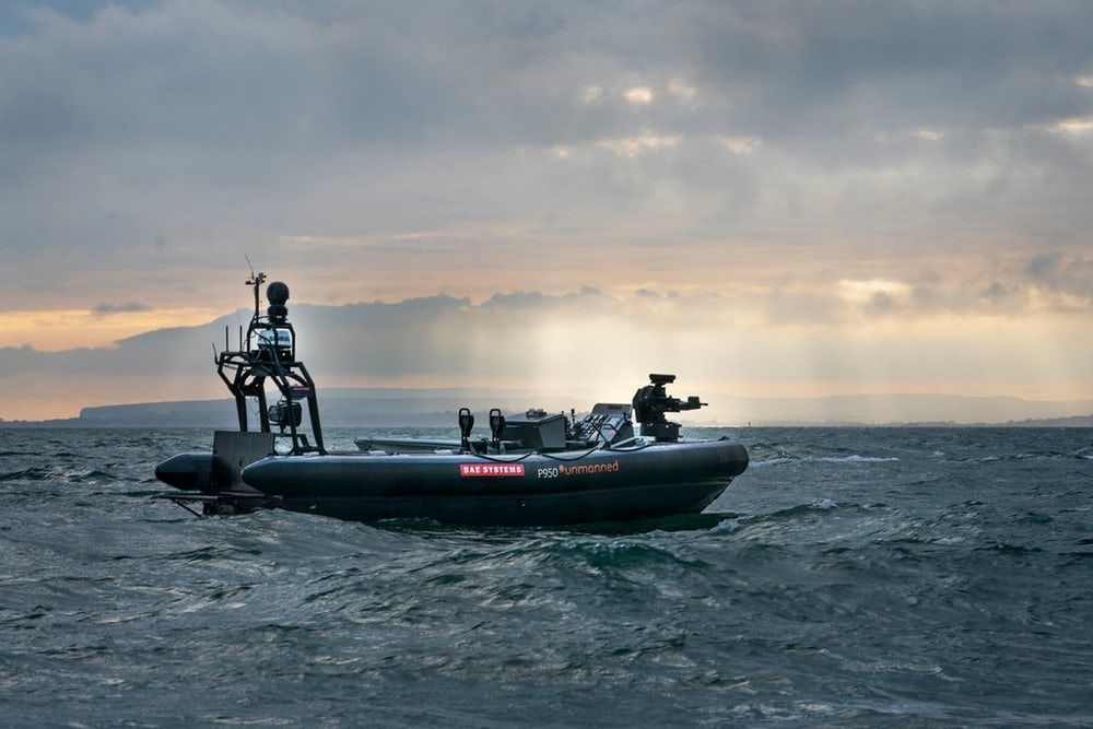 Autonomiczna łódź Pacific 950 opracowywana przez BAE Systems