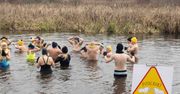 Wasilków: Morsowanie na plaży bez względu na pogodę