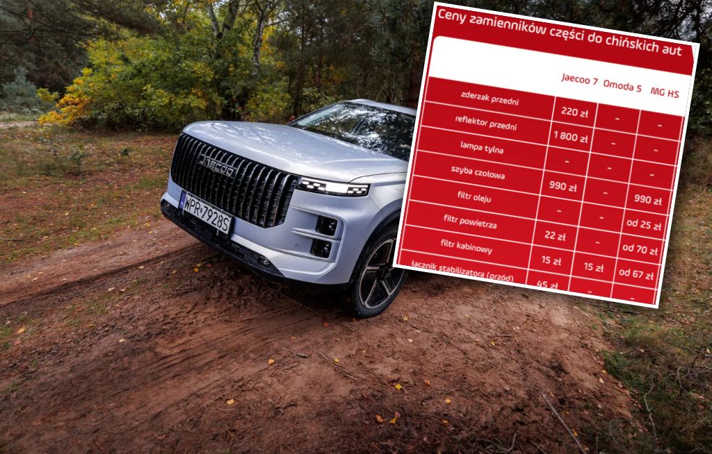 Szukamy części do chińskich aut. Oferta tanich zamienników rośnie