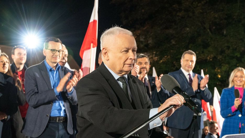 Mateusz Morawiecki, Jarosław Kaczyński i Przemysław Czarnek