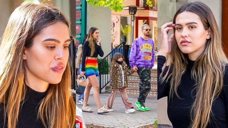 Amelia Hamlin prezentuje posiniaczone usta