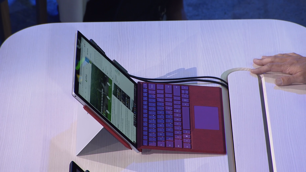 Microsoft Surface Pro 7, fot. zrzut ekranu z prezentacji Microsoftu.
